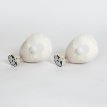 Hans Bergström, a pair of wall lamps, model "311", ed. 3/6 & 4/6, ateljé Lyktan, Edition Bukowskis 2025.