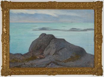 Robert Thegerström, oil on canvas, signed and dated 1914.