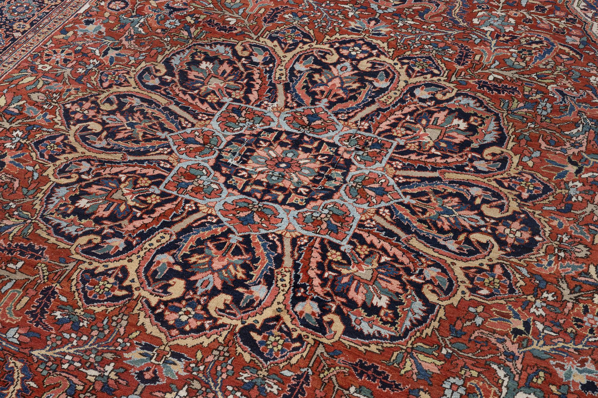 A semi-antique Ahar carpet, North west Persia, c. 410 x 300 cm.