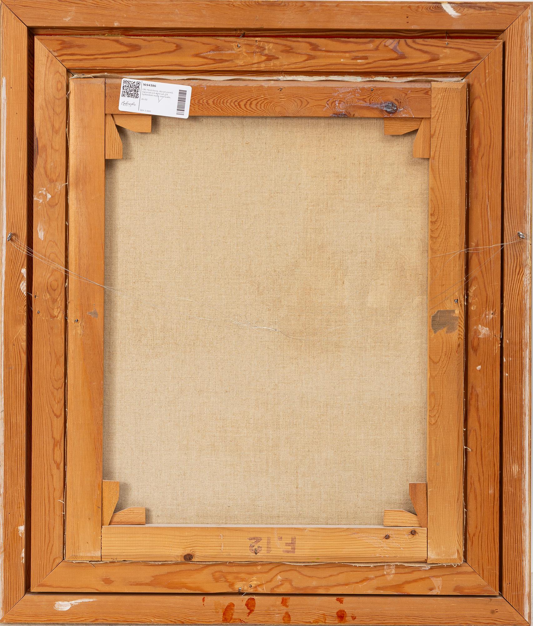 Olle Hjortzberg, Southern landscape.