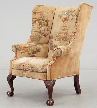 FÅTÖLJ, senbarockstil, 1900-tal.