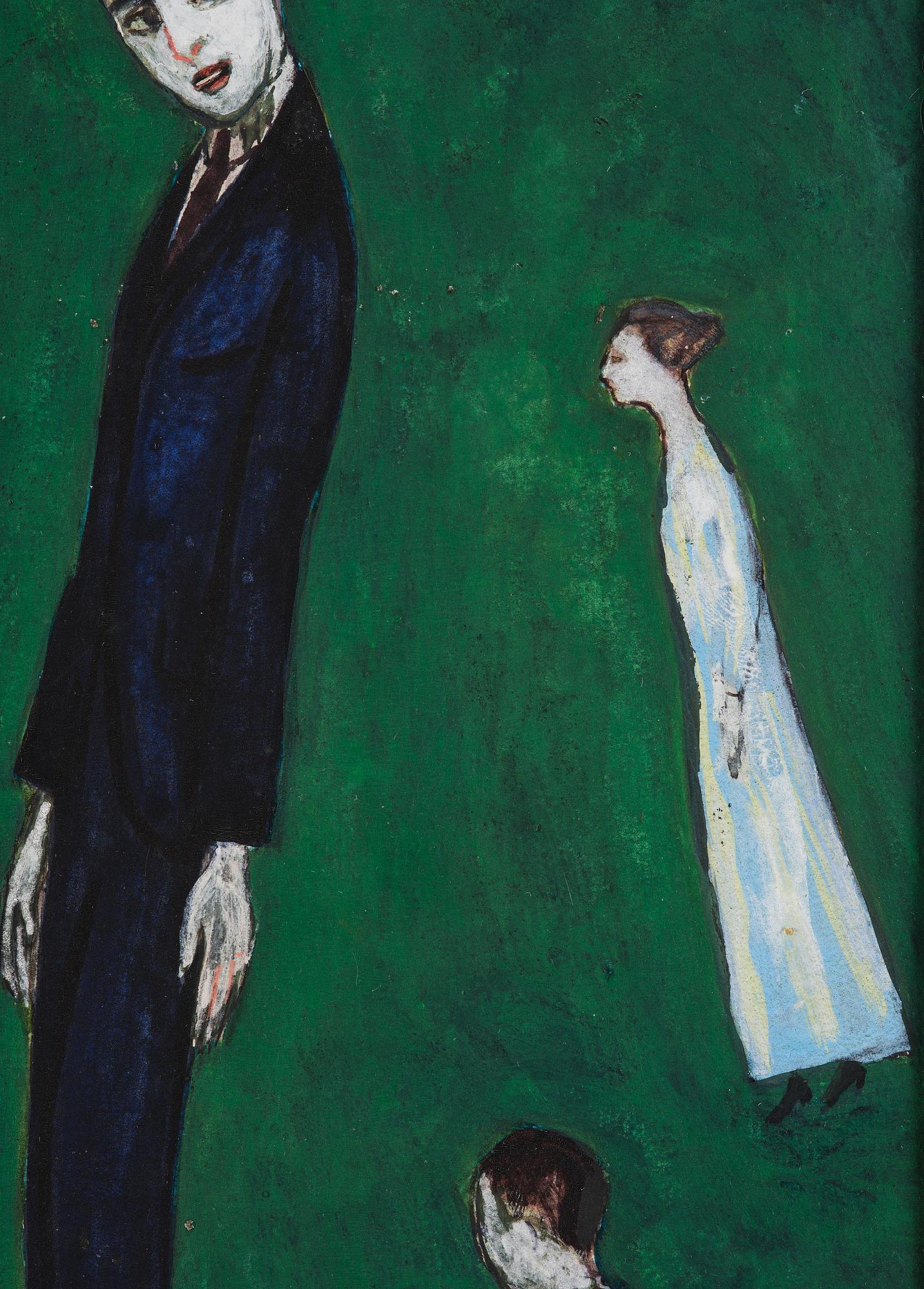Nils von Dardel, ”Den drunknade flickan I".