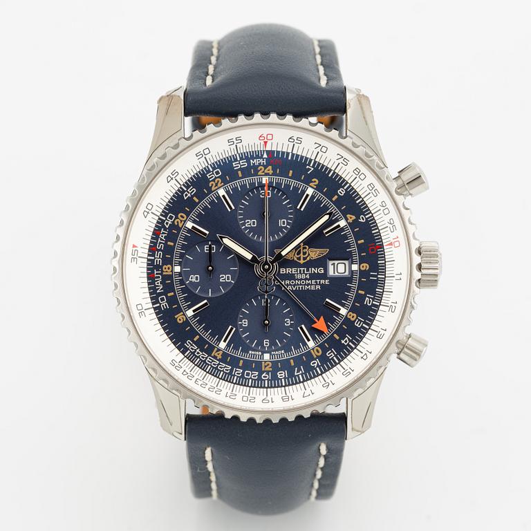 Breitling, Navitimer World, Chronometre, kronograf, armbandsur, 46 mm.