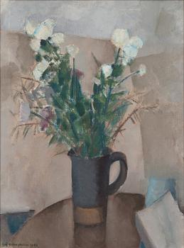 EVA CEDERSTRÖM, FLOWERS IN A JUG.