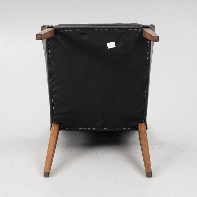 Six armchairs, contemporary.