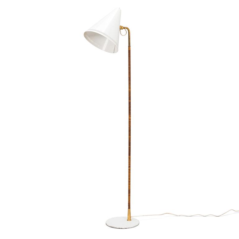 Paavo Tynell, golvlampa, modell K10-10, Idman, 1900-talets mitt.