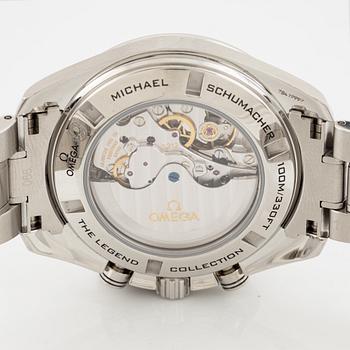 Omega, Speedmaster, Legend, "Michael Schumacher", wristwatch, 44,25 mm.