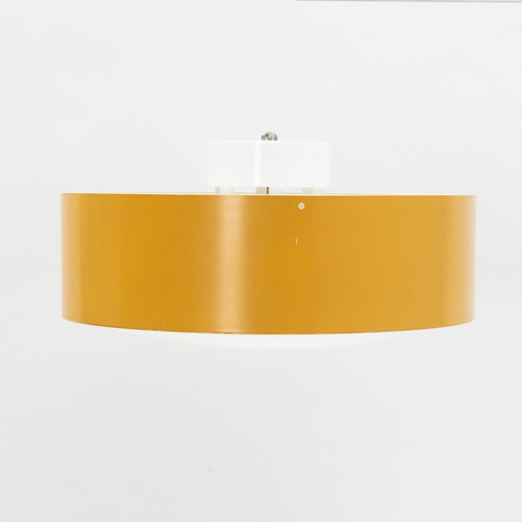 A plastic ceiling light, Luxus, Vittsjö.