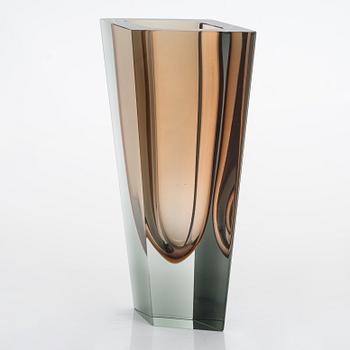 Kaj Franck, a 'Prisma' vase, signed Nuutajärvi Notsjö.