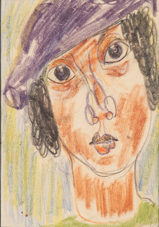 Ivan Ivarson, Lady in a Purple Hat.