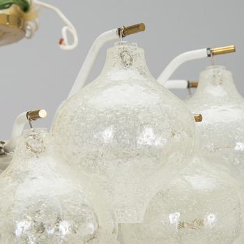 A 1960-70s ceiling lamp, model Tulipan 41 DL Flush Mount, for J. T. Kalmar.