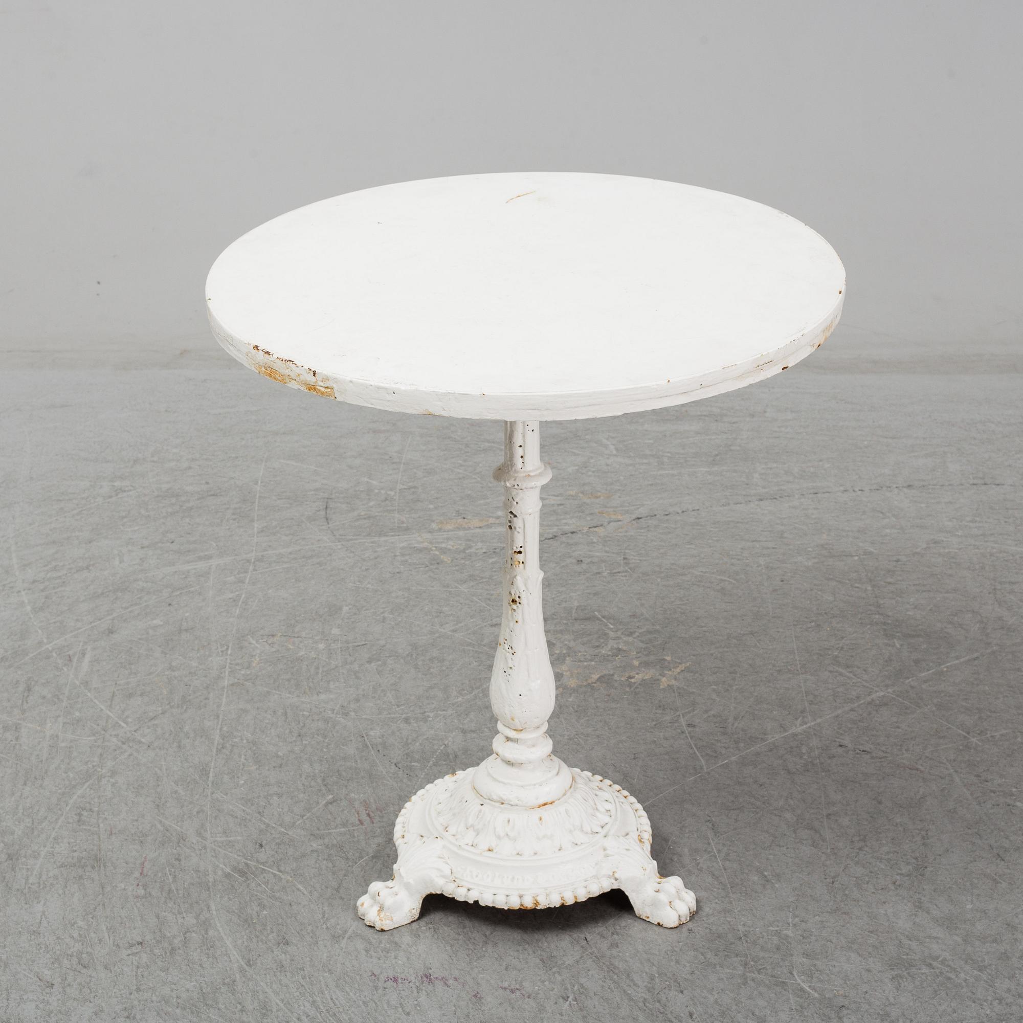 TRÄDGÅRDSBORD,  Skoglund & Olson, Gefle, 1900-talets början.