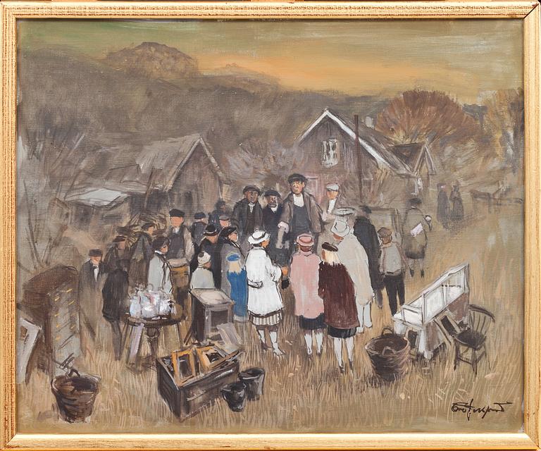 OVE PERSSON, olja på duk, signerad.