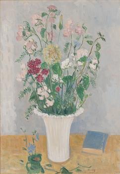 Arthur Percy, Stilleben med blommor.