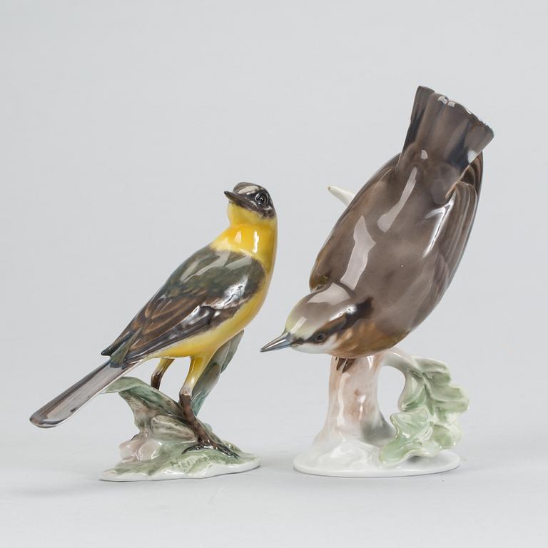 FIGURINER, porslin, 2 st Rosenthal. 1900-talets mitt.