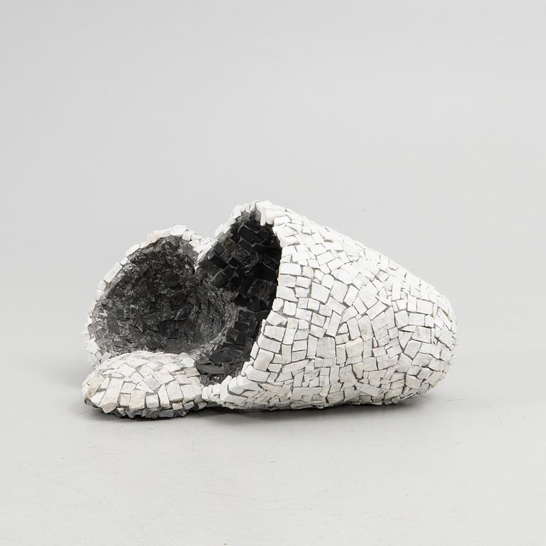 Gert Marcus, sculpture, "Triple convexity - concavity".