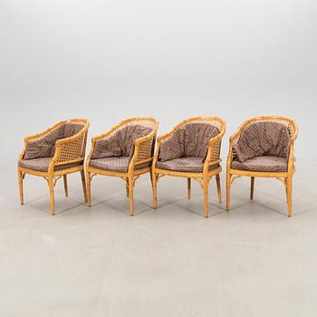 Armchairs, 4 pcs second half of the 20th century.
