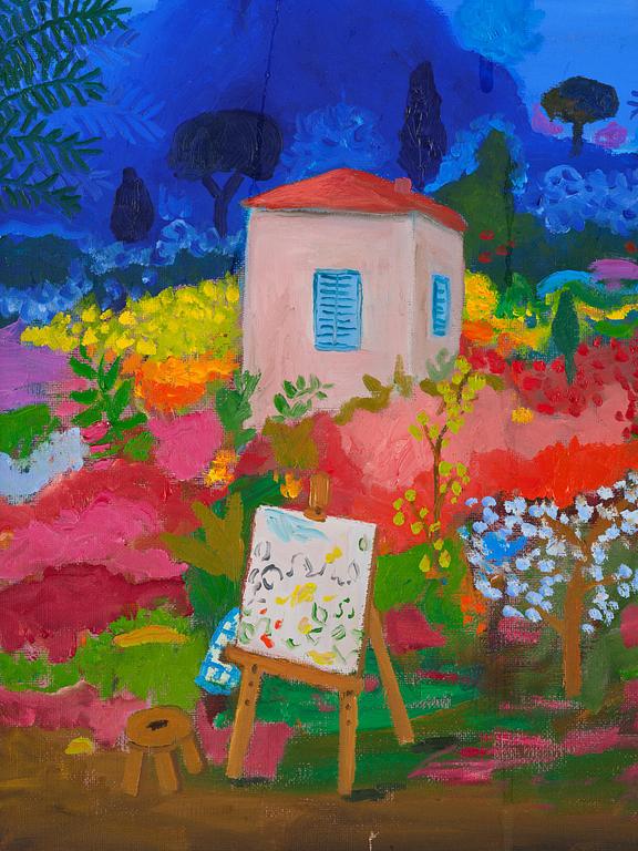Lennart Jirlow, In the artist's garden, Provence.