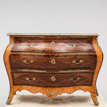 A Swedish Rococo 18th century commode.