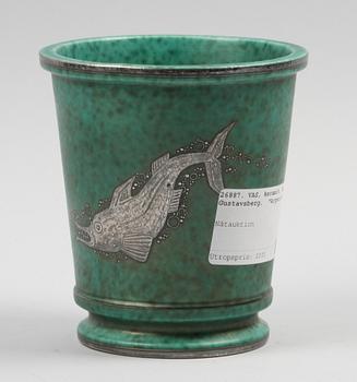 VAS, keramik, "Argenta", Wilhelm Kåge, Gustavsberg.