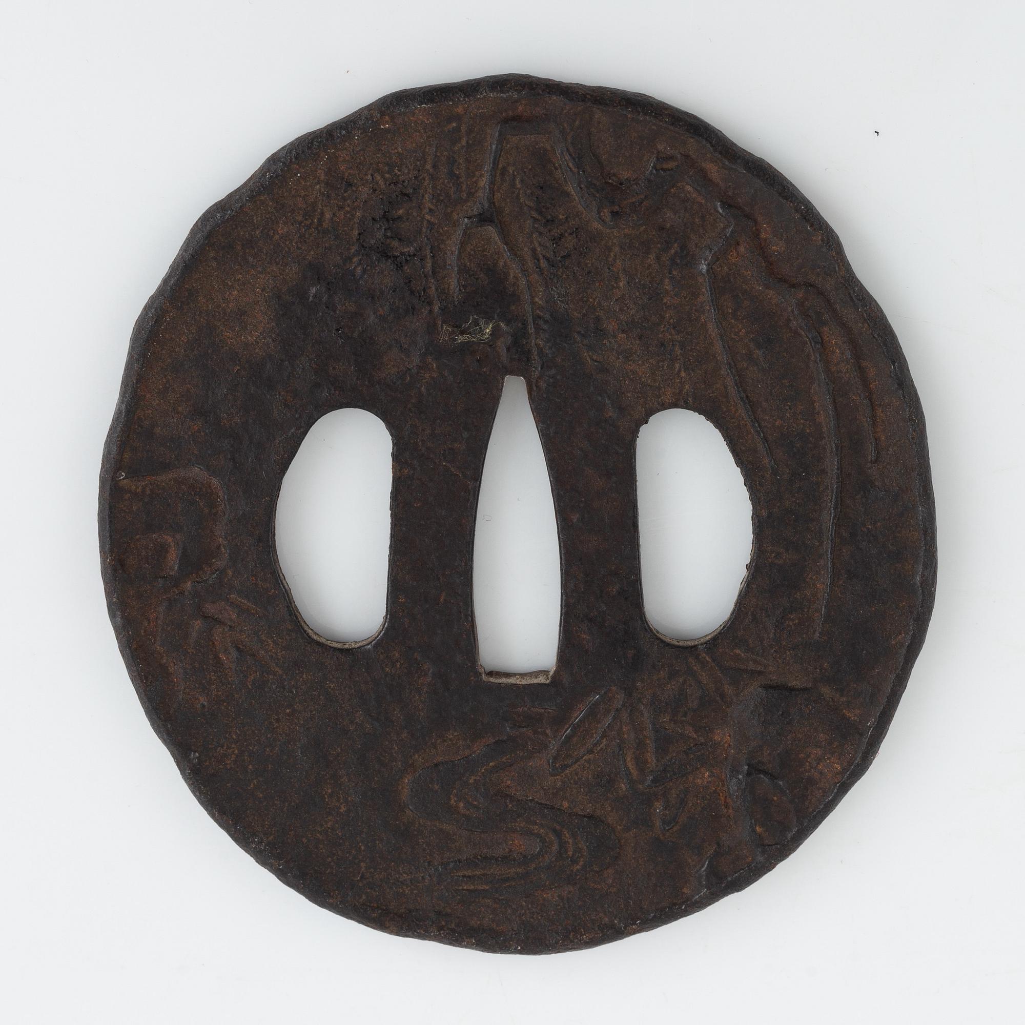 Tsuba, mei, Japan, 1700/1800-tal.
