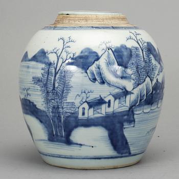URNA, porslin, Kina, 1800-tal.