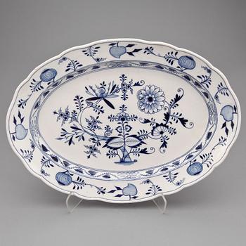 SERVISDELAR, 14 st, porslin, Meissen, 1900-tal.