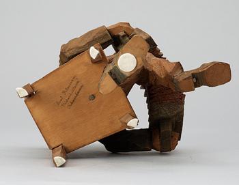 Axel Petersson Döderhultarn, Sittande dragspelare.