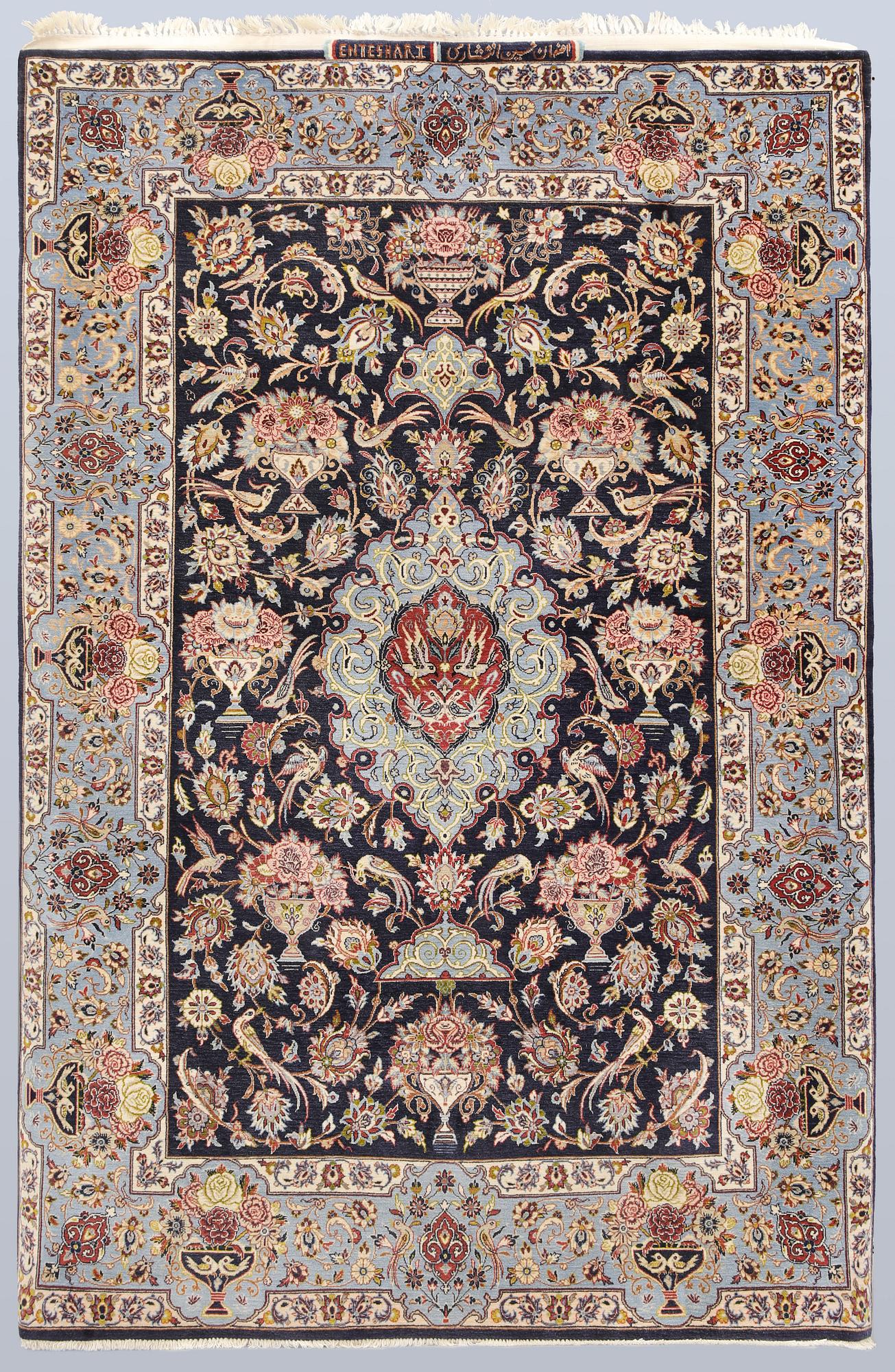A rug, Isfahan, c. 171 x 111 cm.