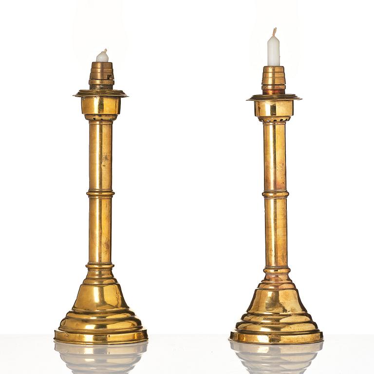 A pair of Nikolaj I mid 19th Century lanterns.