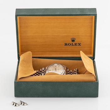 Rolex, Oyster Perpetual, Date, wristwatch, 34 mm.