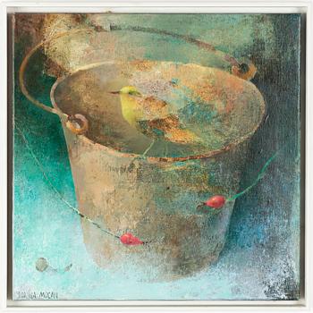 Dorina Mocan, Bird on a Bucket.