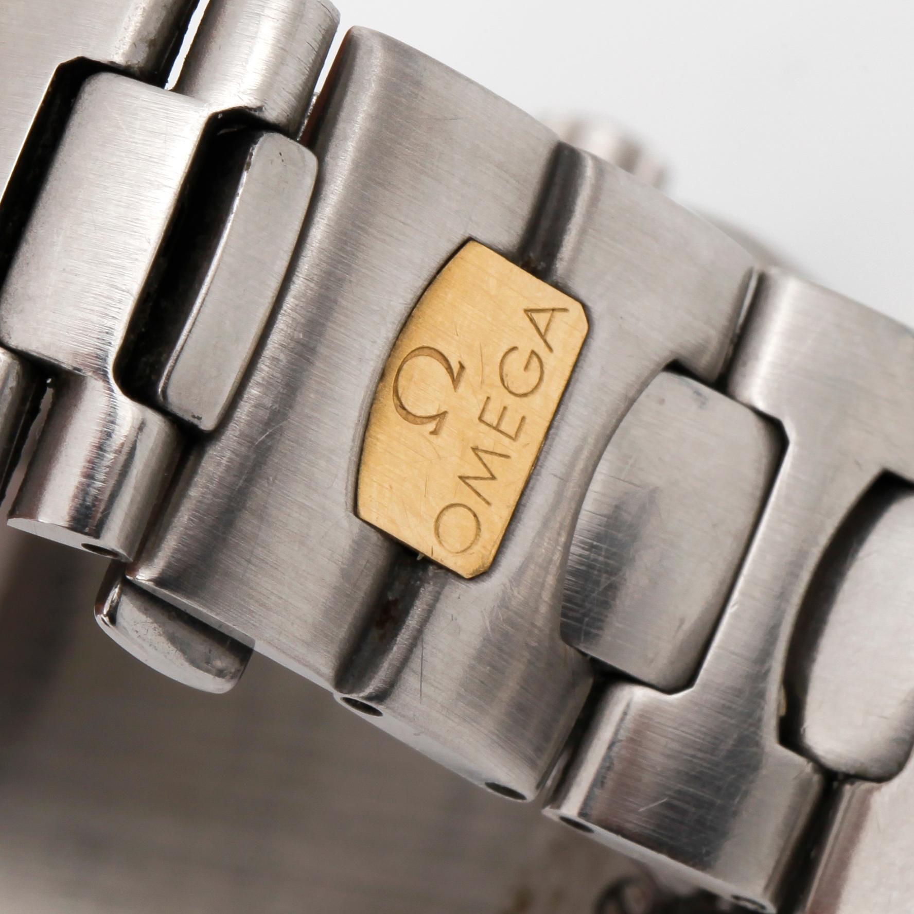 ARMBANDSUR, Omega Seamaster.