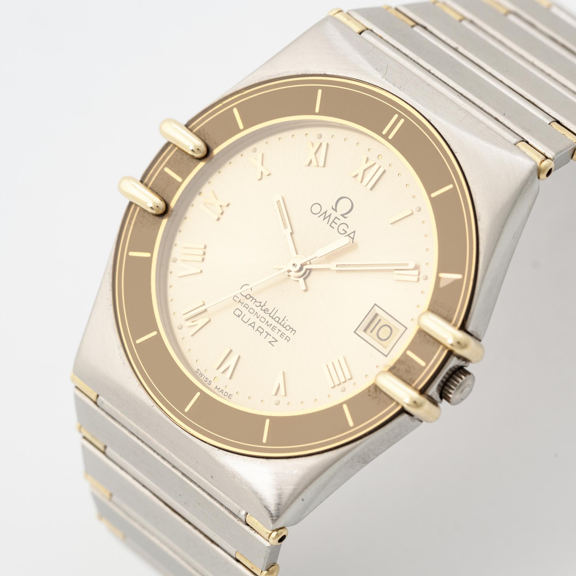 Omega, Constellation, Chronometer, "Manhattan", wristwatch, 32,5 mm.