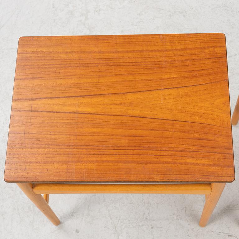 Hans J. Wegner, satsbord, 2 delar, Andreas Tuck, Danmark, 1960-tal.