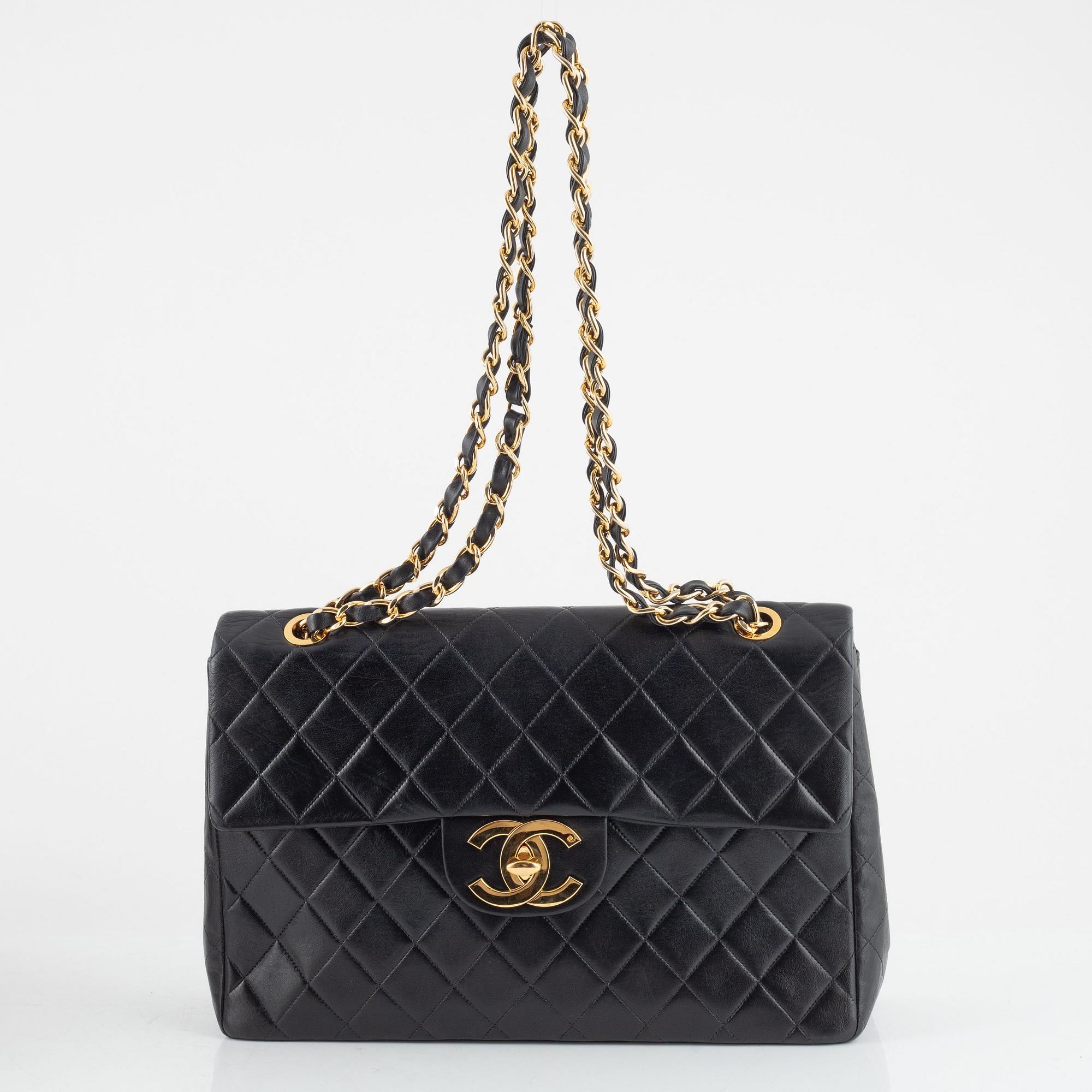Chanel, väska, "Jumbo Flap Bag", 1980/90-tal.