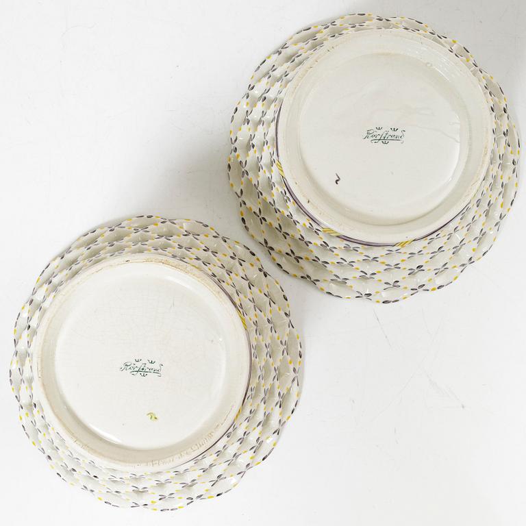 Galler bowls, 2 + 1 pcs, Rörstrand, early 20th century..