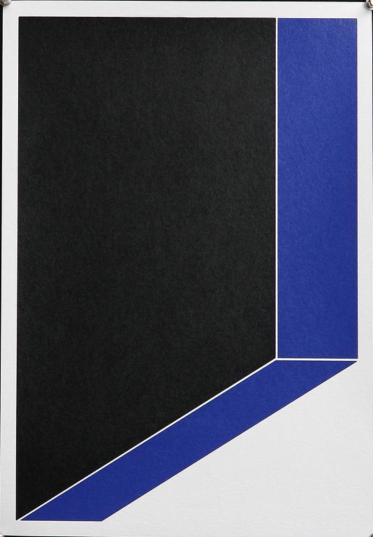 ERIC LENNARTH. Färgserigrafier, 4 st, sign o numr 14-,35-,61/75.