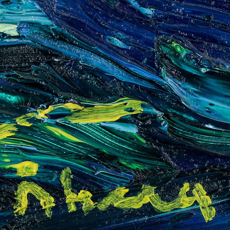 BENGT ÅBERG, olja på duk, signerad.