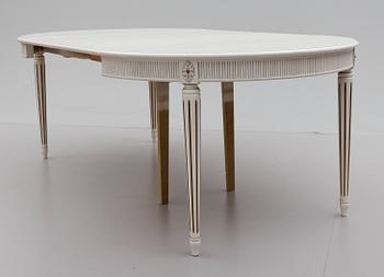 MATGRUPP, 7 delar, gustaviansk stil, 1900-talets andra hälft.