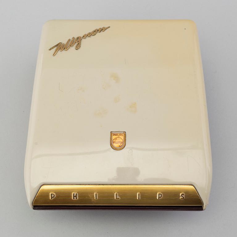 PHILIPS, skivspelare, "Mignon", formgiven 1957.