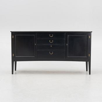 Kerstin Hörlin-Holmquist, sideboard samt vitrinskåp, "Charlotte", Asko, Finland, 1970-tal.