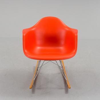 CHARLES & RAY EAMES, a 'RAR' rocking chair from Vitra, 2011.