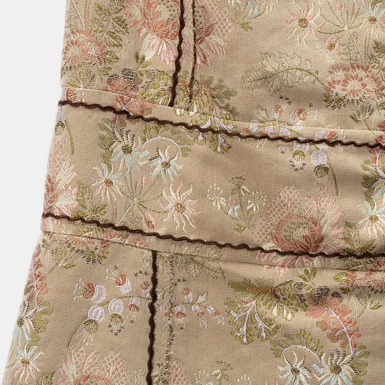 Prada, klänning samt kappa, storlek 36.