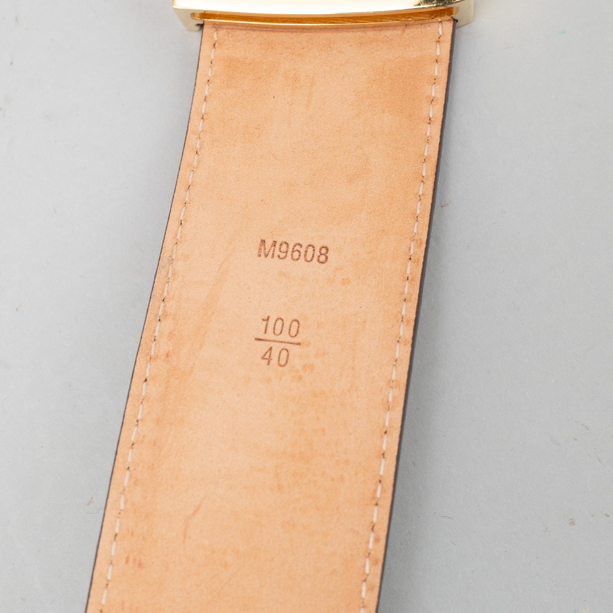 Louis Vuitton, skärp, storlek 100/40.