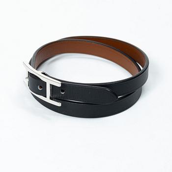 Hermès, bracelet, “Behapi Double Tour”.