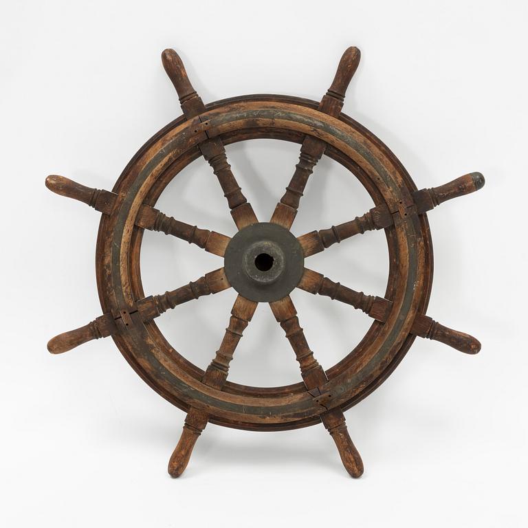 Ship's wheel.