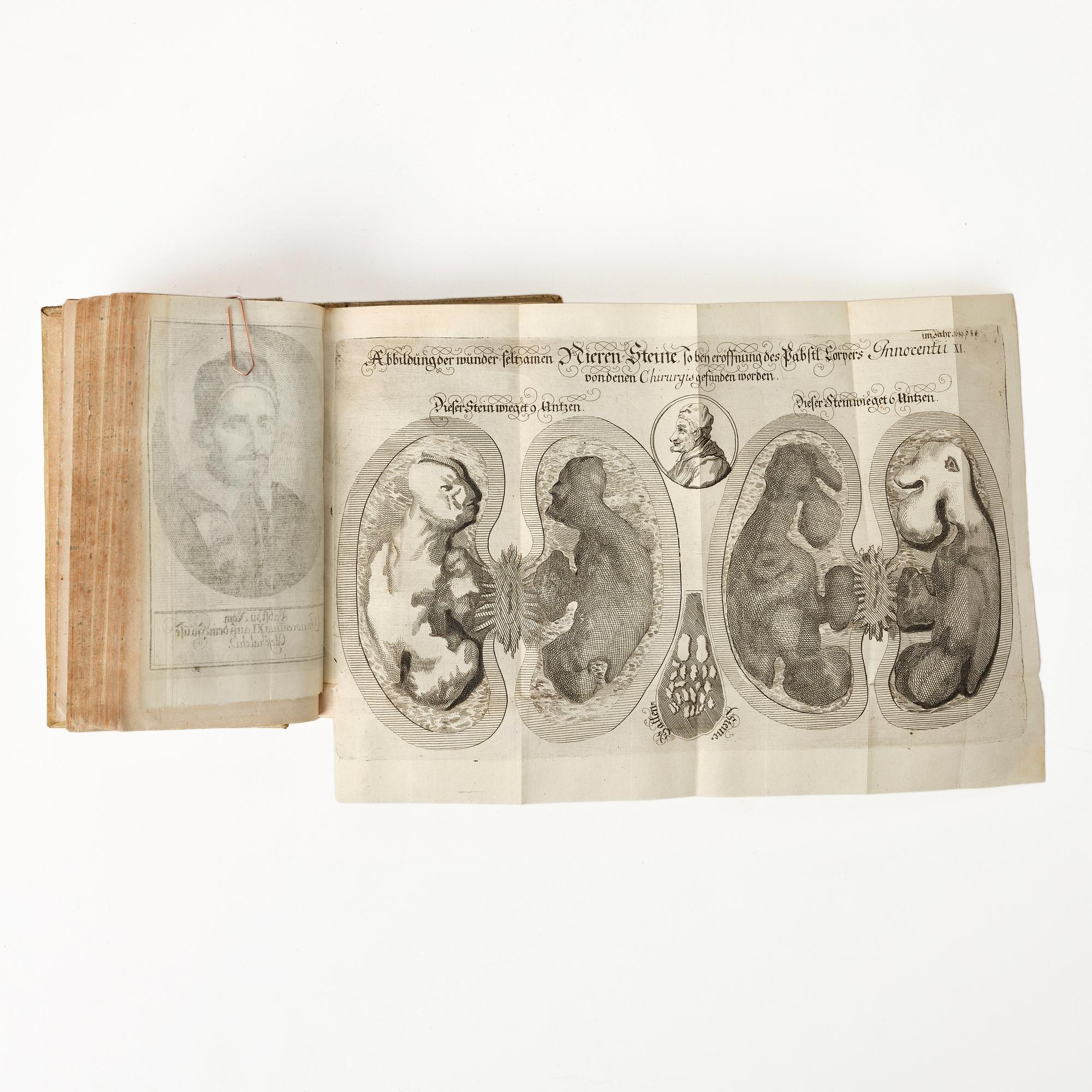 Rare periodical, with numerous engraved plates, 1690.