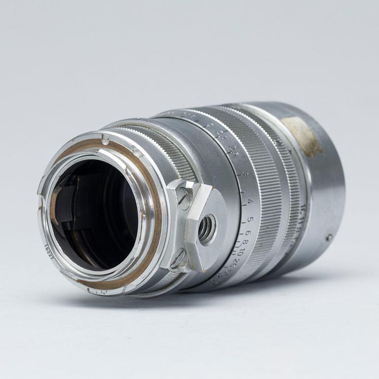KAMERAOBJEKTIV, Ernst Leitz GmbH Wetzlar Summerex f=8,5 cm 1:1.5 Nr. 1008859.