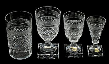 GLASSERVISDELAR, 23 st, "Kent", Kosta, 1900-tal.